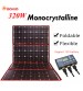 Taşınabilir Katlanabilir Monokristal Güneş Paneli 330Wp + Şarj Cihazı + Kablolar